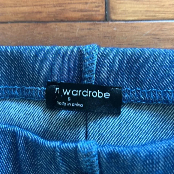 Naked Wardrobe Dual Denim Mini Skirt Size S - Picture 4 of 4